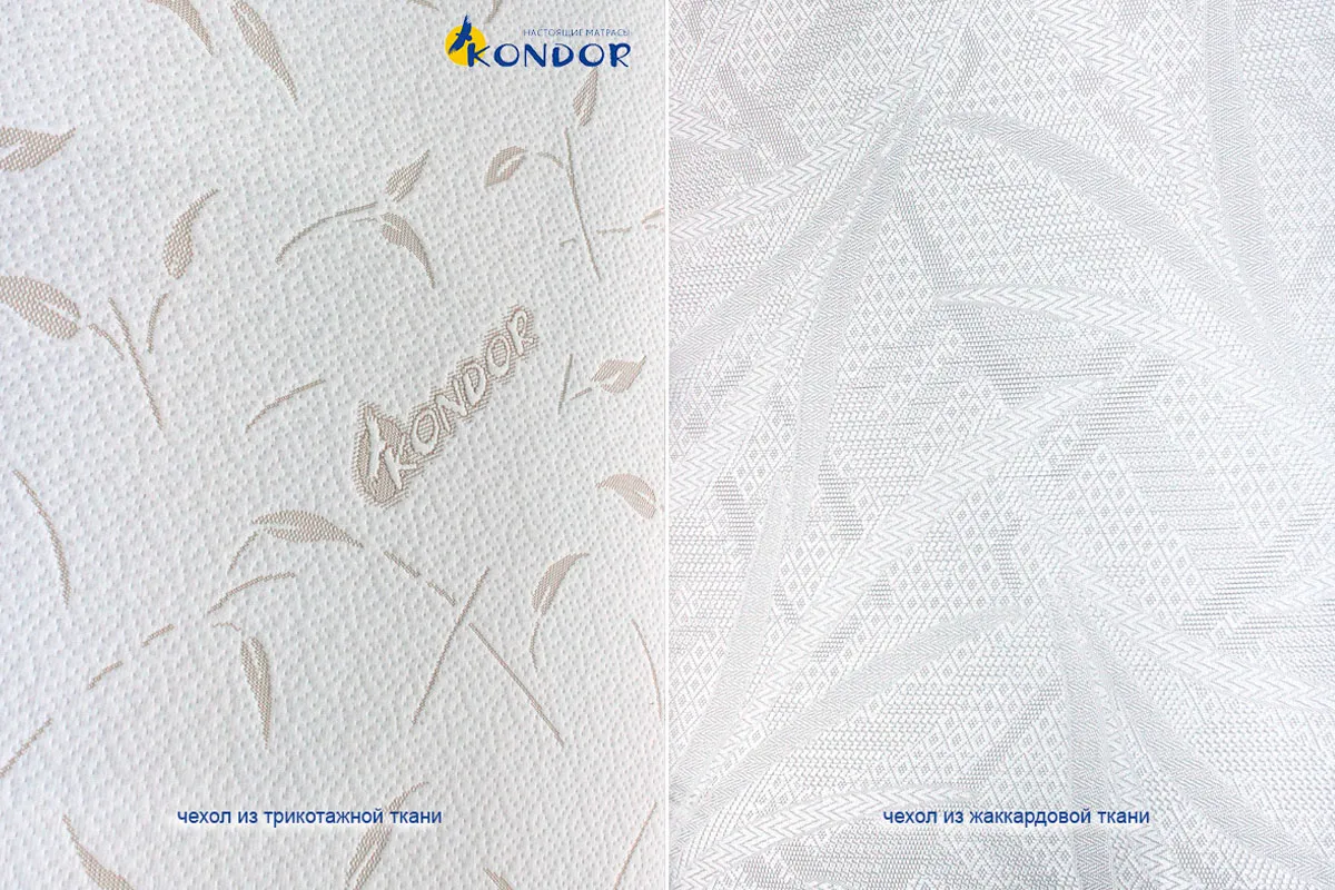 Наматрасник Kondor Memory 3 80х200 Трикотаж стеганый - купить в Озерце