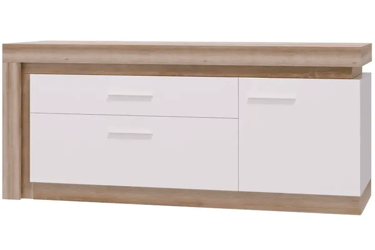 Гостиная Люмен комплект 2 (Белый снег) — Мебель-центр Озерцо