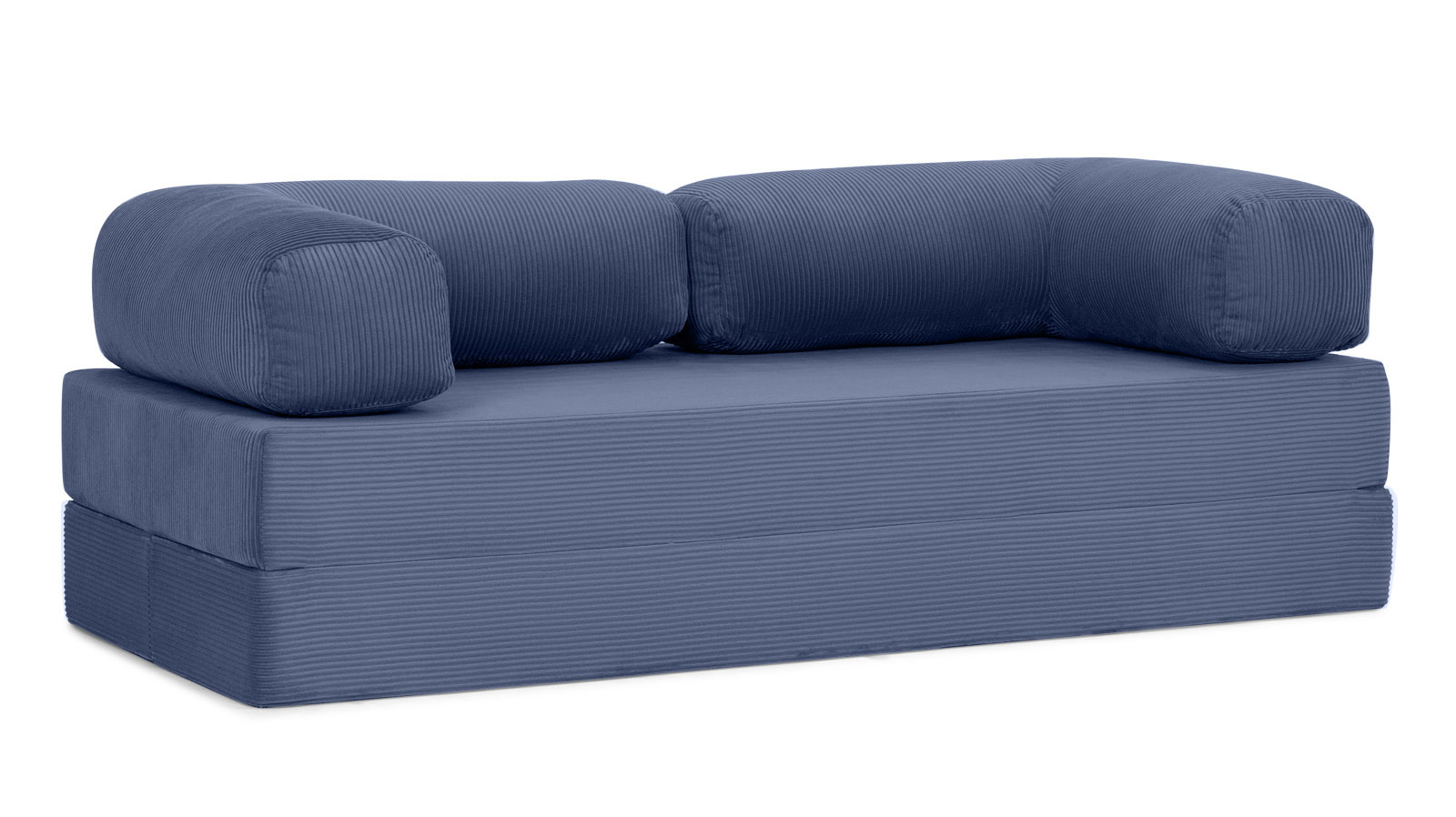 Комплект Диван-матрас Bush ткань Cilium Indigo + кресло-мешок Borsa ткань Cilium Umber 180x200 — купить в Озерце