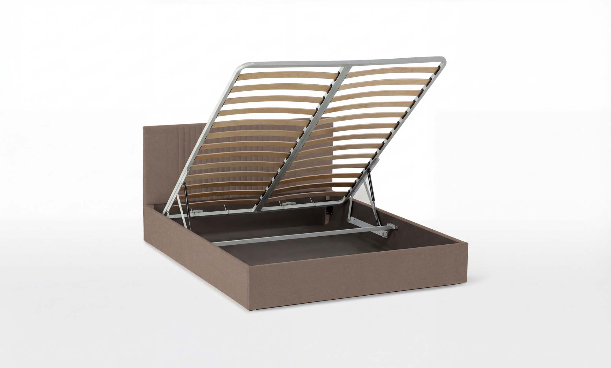 Кровать с подъемным механизмом Simple, ткань Dumont 08, 120x200 - купить в Озерце