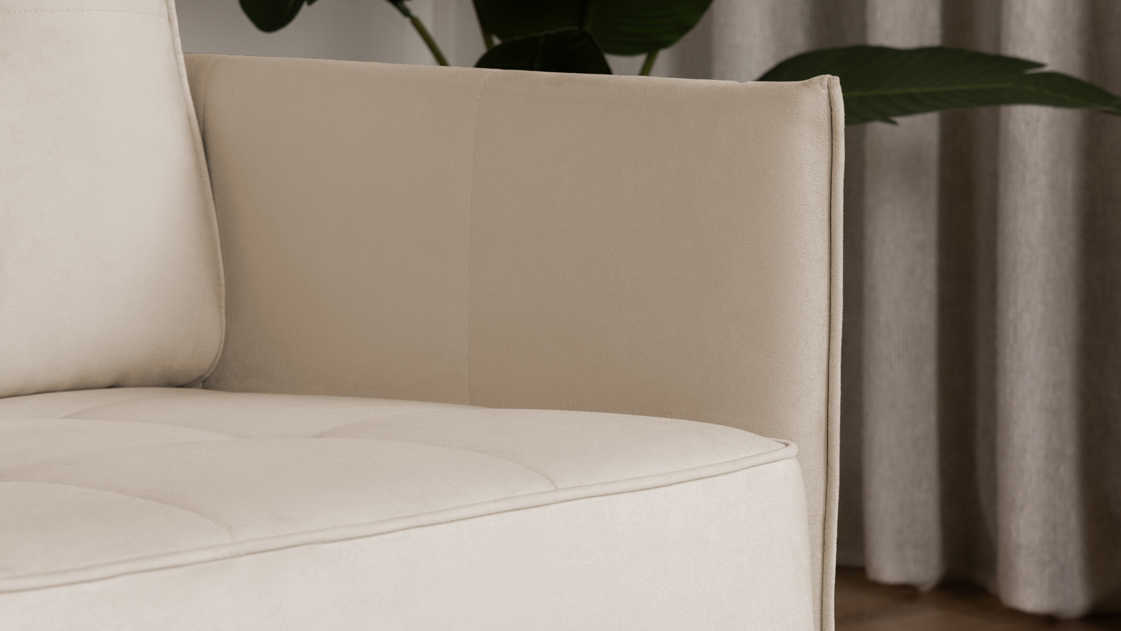 Кресло Amani Pro, Тк. Sky Velvet 21 (подлокотник: 5 см) 73.5x89 — купить в Озерце