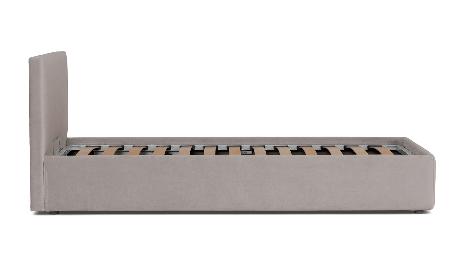 Кровать с подъемным механизмом Mira Nova ткань Casanova Grey 140x200 - купить в Озерце