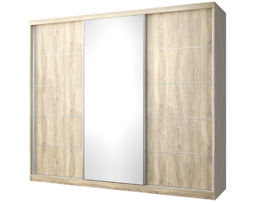 Лион, Шкаф 250. Цвет дуб мадура в мебель-центре Озерцо