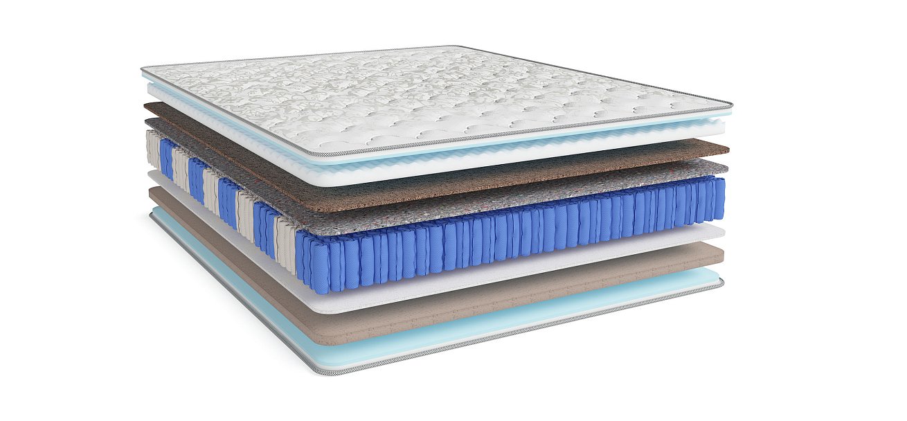 Босс Дрим - матрас 160*200 Трикотаж Серебро - купить в Озерце