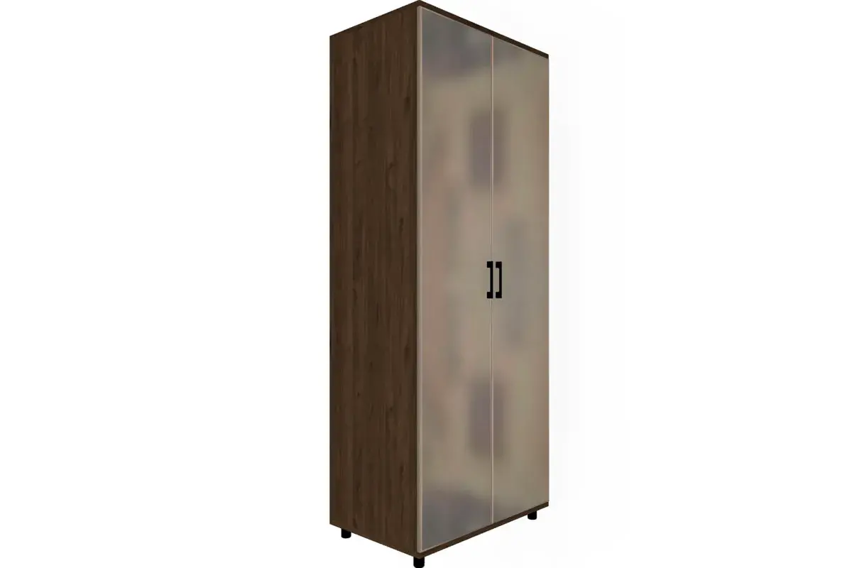 Спальня Грейс комплект 5 (Гикори Джексон Темный/Латте Матовый) - купить в Озерце