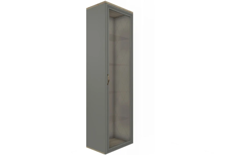 Шкаф ШК-1062-ГС-СО (Гикори Джексон Светлый/Серый Оникс) в мебель-центре Озерцо