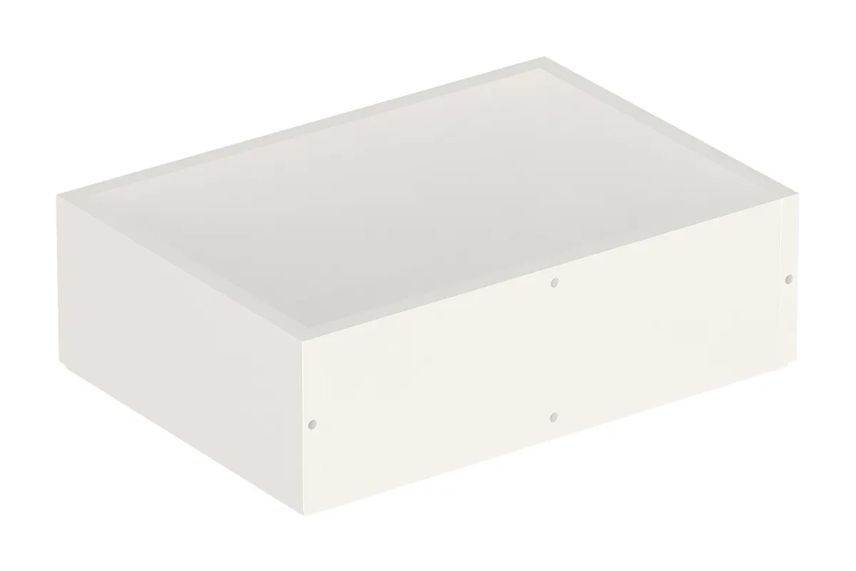 Тумба ТВ Квадро №4 (Белый / Мартини) — Мебель-центр Озерцо