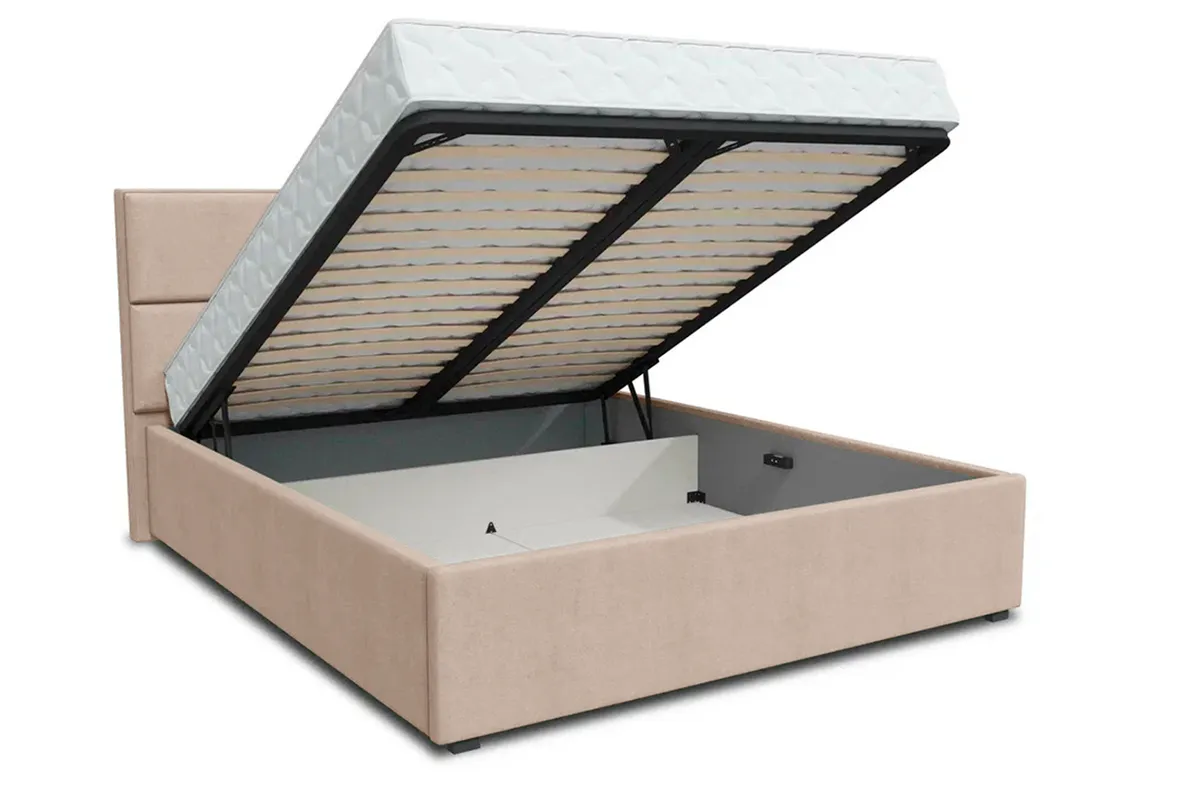 Кровать Невада-1 с ПМ 140х200 (Тедди 303) 6 кат. - купить в Озерце