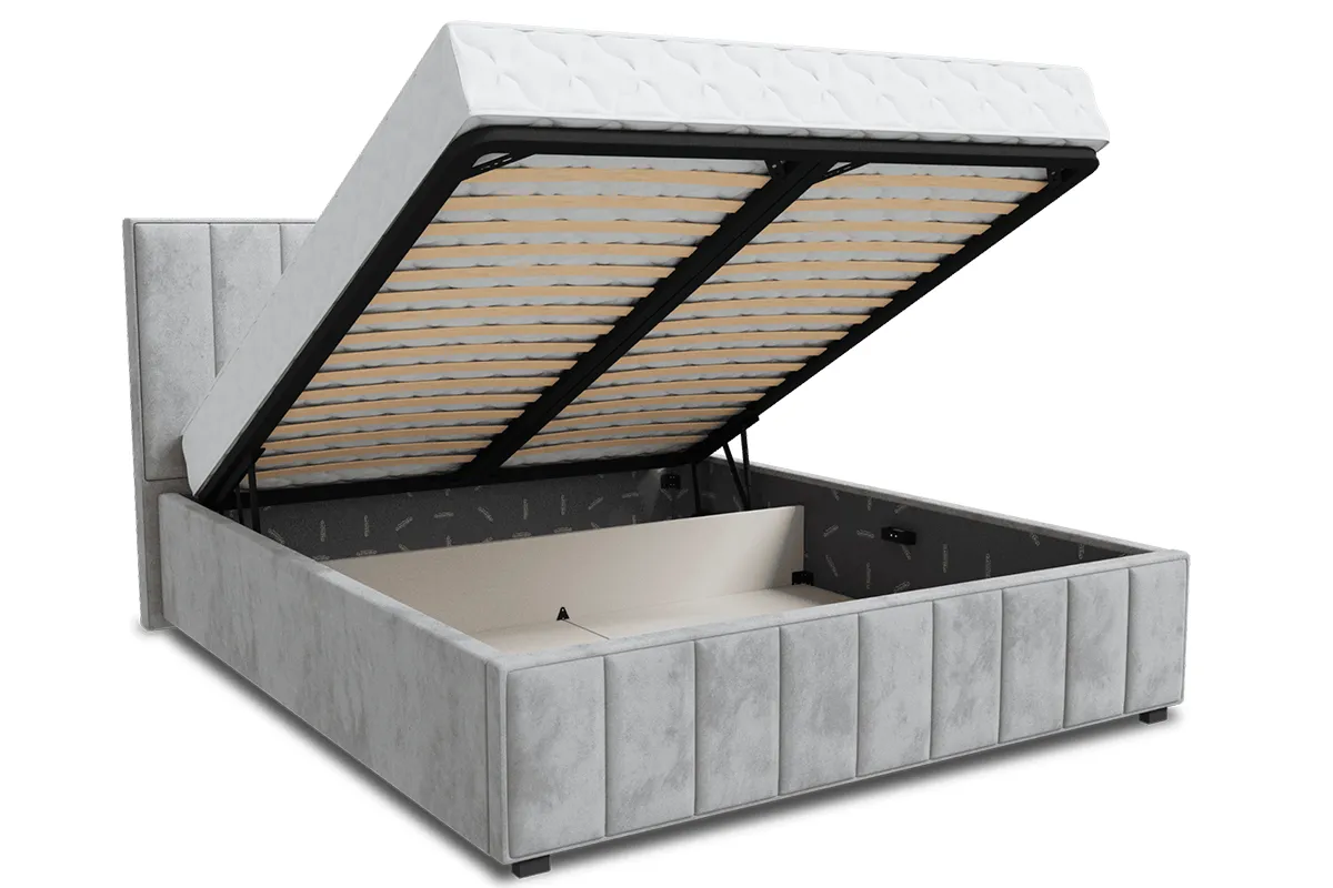 Кровать Кордова-1 с ПМ 180х200 (Lovers-6 стоун) 2 кат. - купить в Озерце