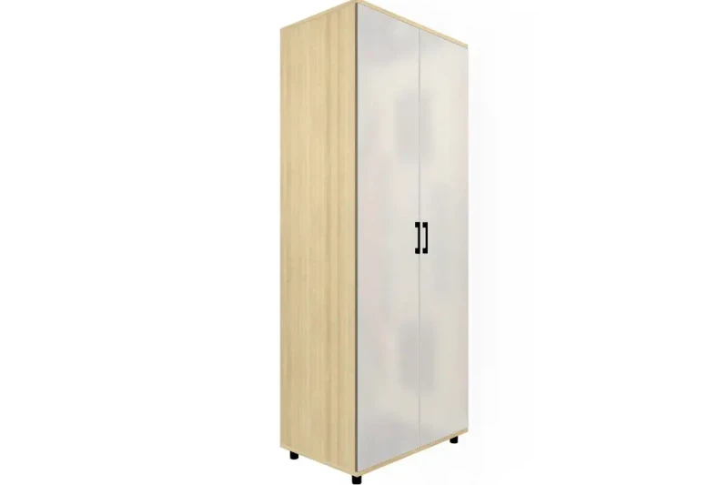 Шкаф для одежды и белья ШК-5009-АС-ЛМ (Ясень Асахи/Латте Матовый) в мебель-центре Озерцо