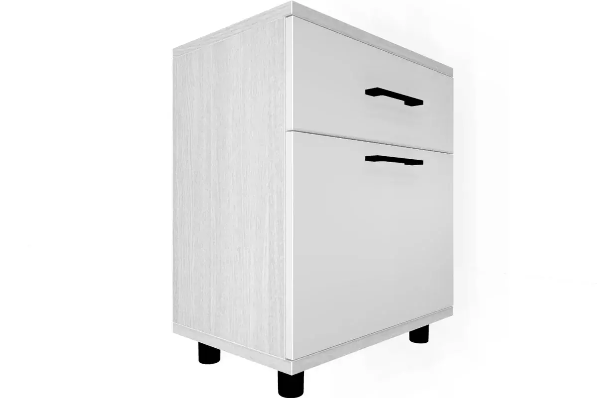 Прихожая Грейс комплект 5 (Снежный Ясень/Белый Бриллиант Глянцевый) - заказать на Ozerco.com Прихожая Грейс комплект 5 (Снежный Ясень/Белый Бриллиант Глянцевый) — Мебель-центр Озерцо