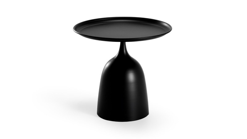 Журнальный столик Fotel, цвет черный 49x49 — купить в Озерце