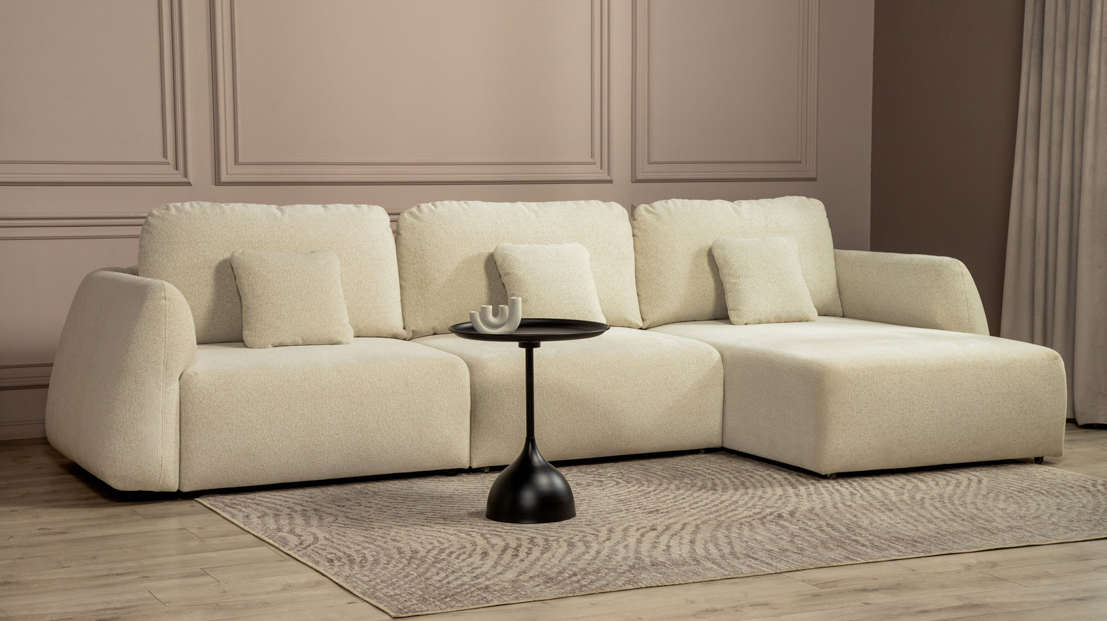 Журнальный столик Mendi, цвет черный 49x49 — купить в Озерце