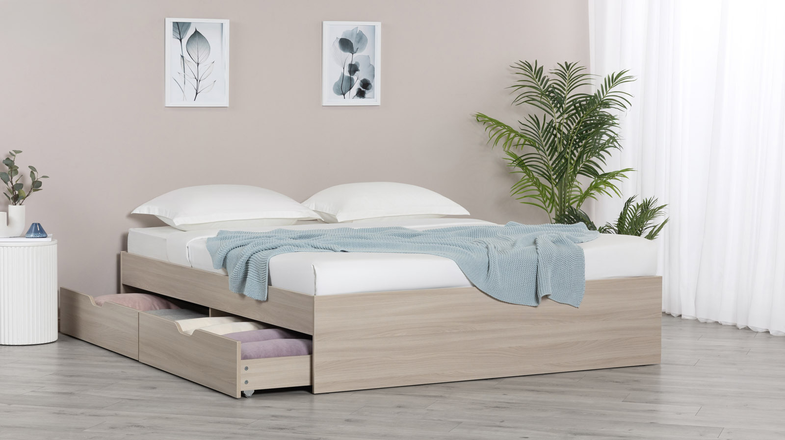 Кровать Prima, цвет: Ясень Шимо Светлый 160x200 - купить в Озерце