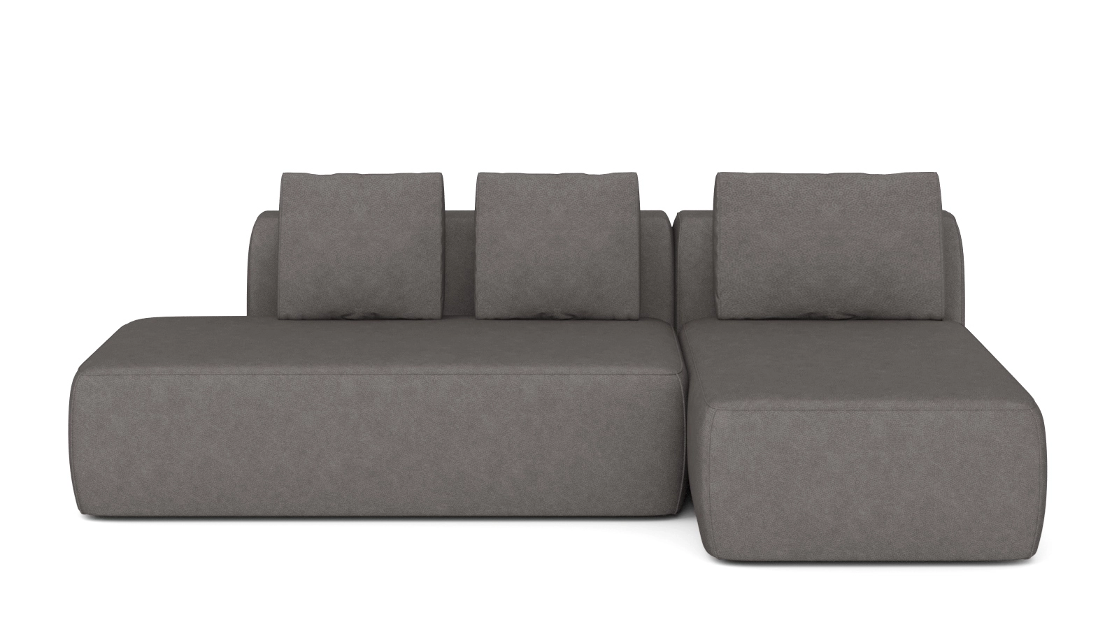 Диван модульный 2-секционный Molto 170+125 Тк. Galaktika ash 147x258 — купить в Озерце