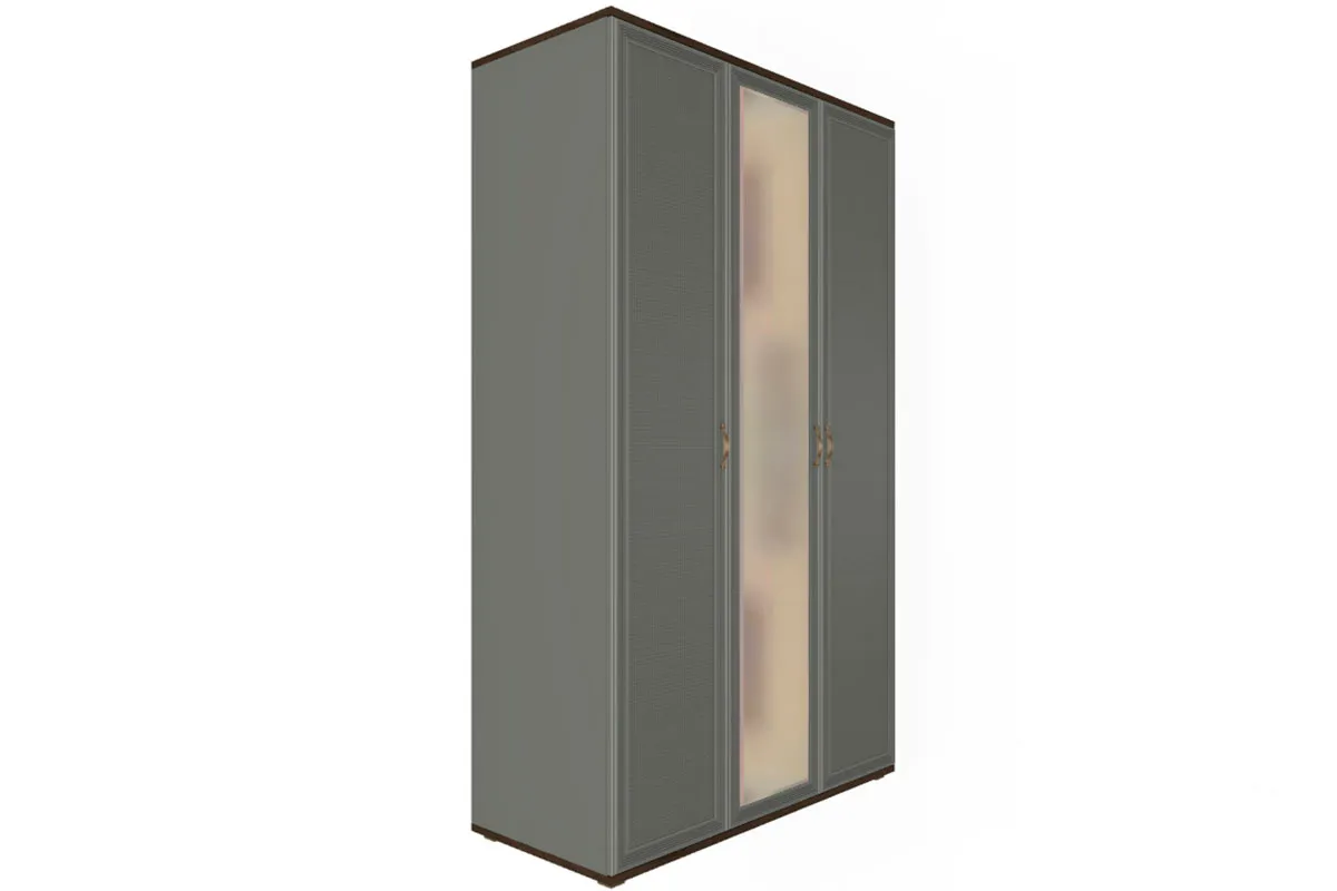 Готовый комплект для спальни СК-1009-ГТ-СО (Гикори Джексон Темный/Серый Оникс) - купить в Озерце