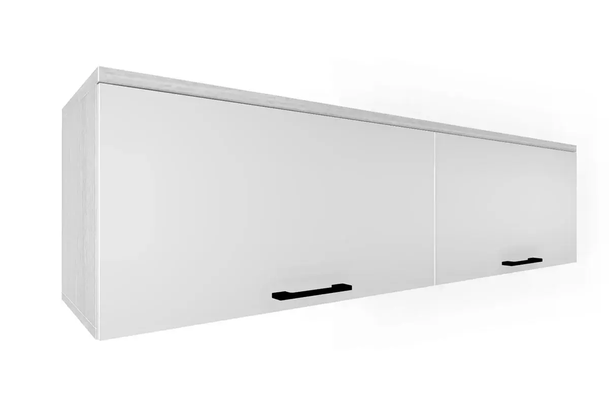 Детская Грейс композиция 2 (Снежный Ясень/Белый Бриллиант Глянцевый) — Мебель-центр Озерцо