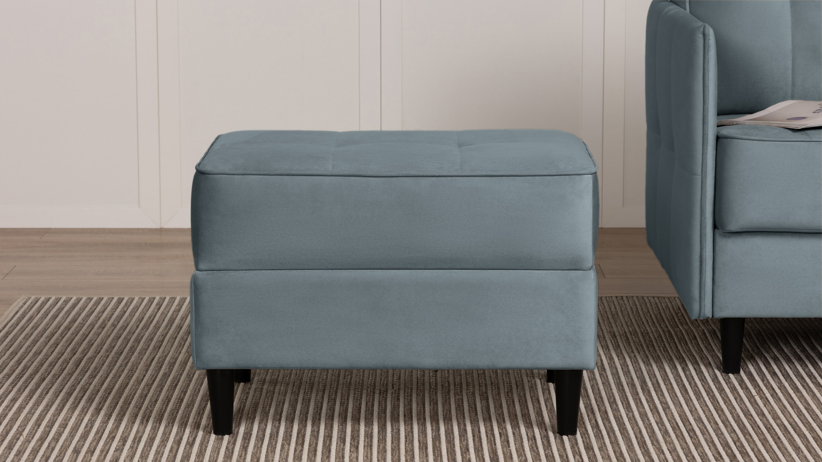 Пуф Amani Pro, Тк. Тк. Sky Velvet 18 53x68 — купить в Озерце