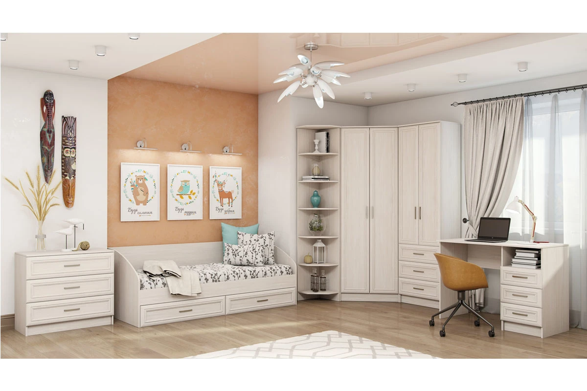 ПРИНЦЕССА Стол письменный Астрид — Мебель-центр Озерцо