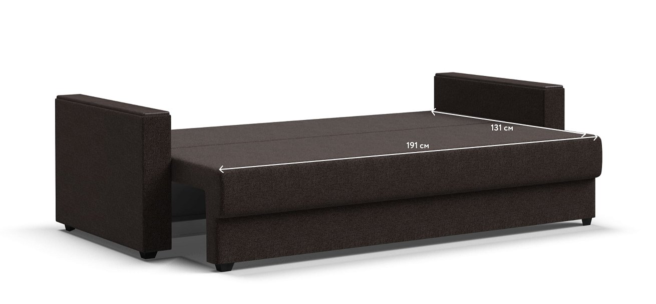 Диван Атланта 3 SE Malmo шоколад — купить в Озерце