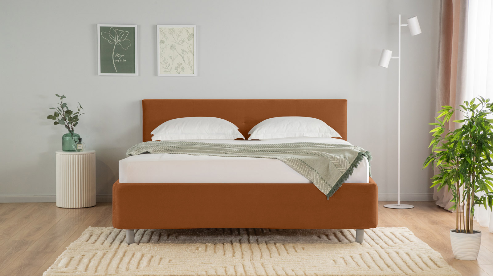 Кровать с подъемным механизмом Vanessa nova, ткань Casanova Desert, 200x200 - купить в Озерце