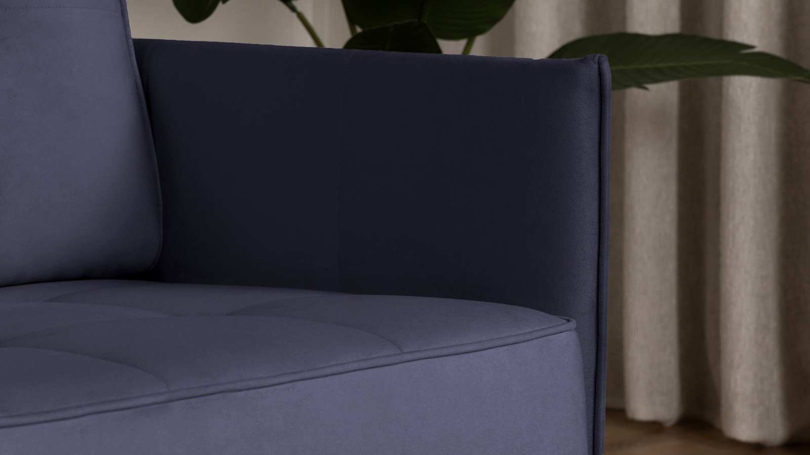 Кресло Amani Pro, Тк. Sky Velvet 40 (подлокотник: 5 см) 73.5x89 — купить в Озерце