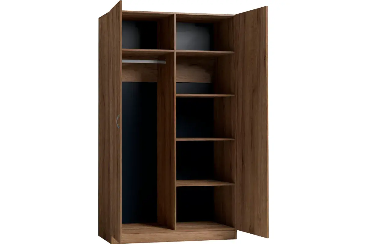 Шкаф платяной 60 (Дуб табачный Craft) в мебель-центре Озерцо