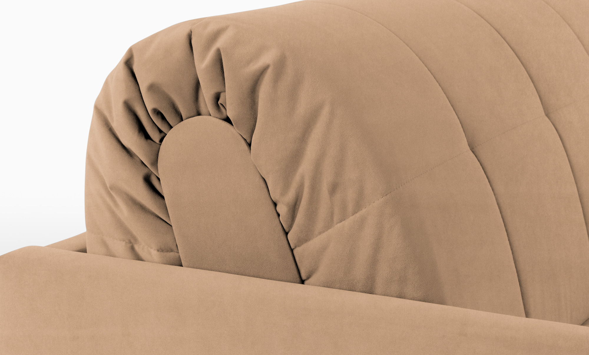 Диван -кровать Carina Pro, ткань Casanova Beige, (жесткость спального места: средняя) 117x136 — купить в Озерце