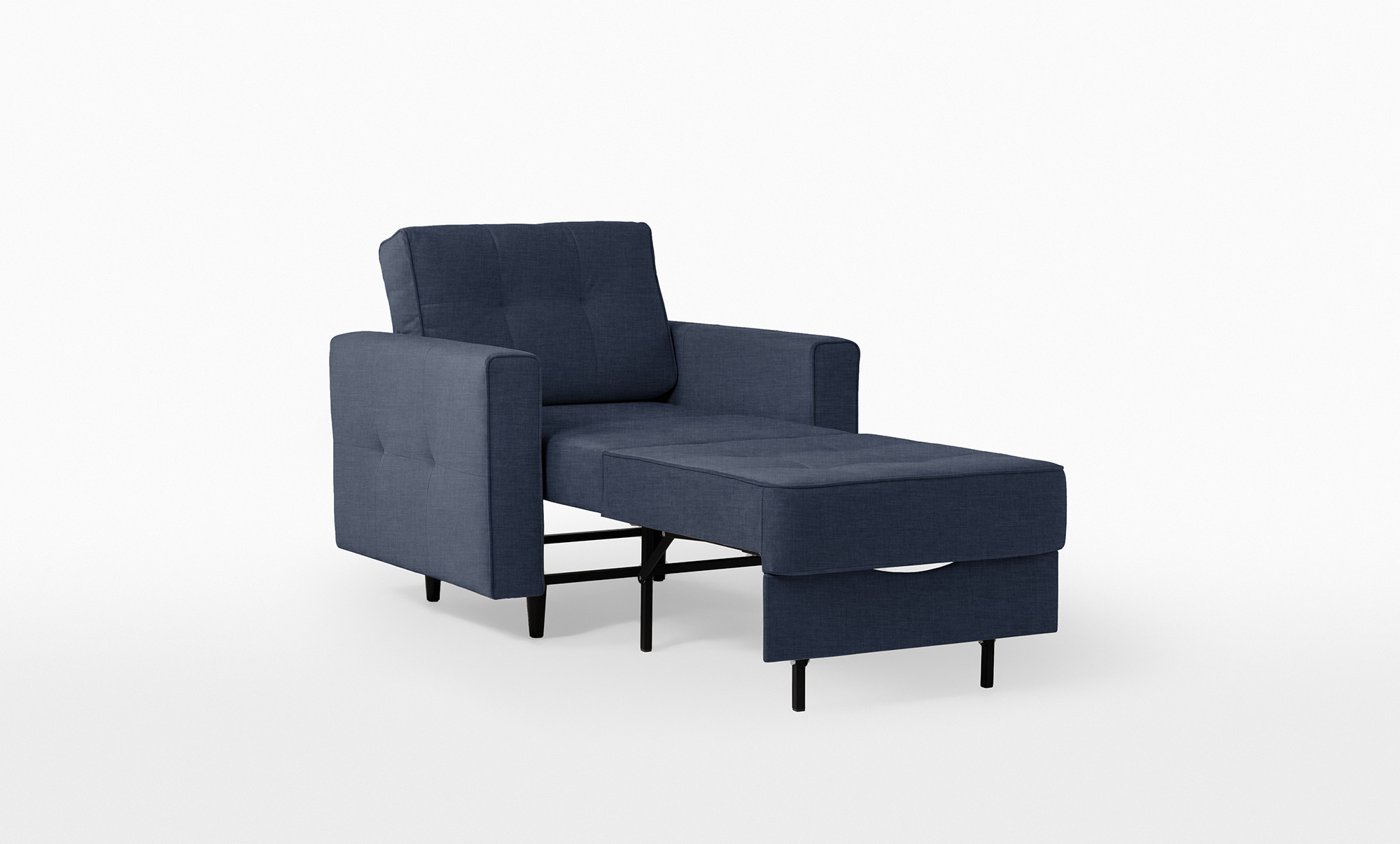 Кресло -кровать Amani Pro, ткань Lidot blue (подлокотник: 15 см) — купить в Озерце