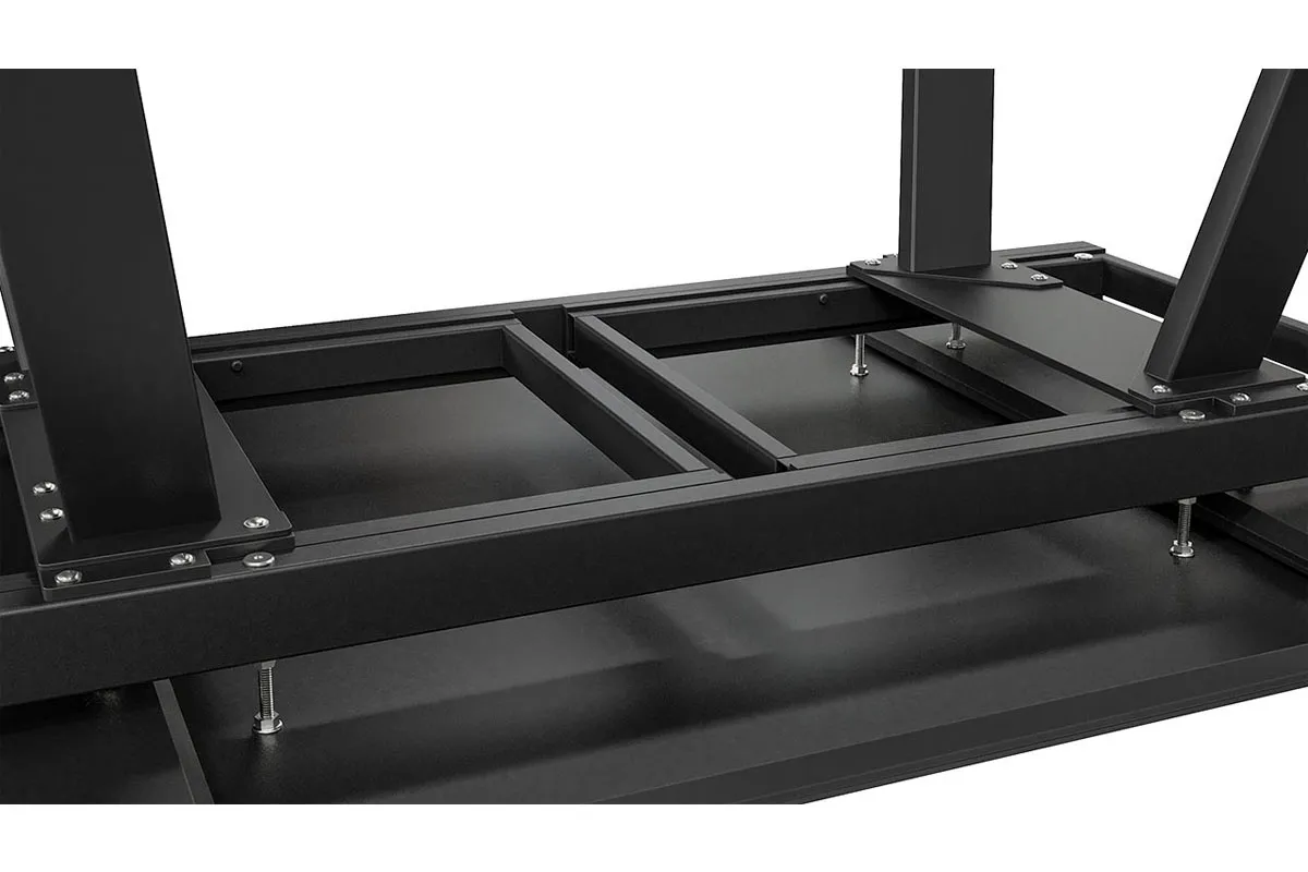 Стол обеденный Дэкстон Тип 1 (Черный муар/Керамика матовая/Черный мрамор) - купить в Озерце