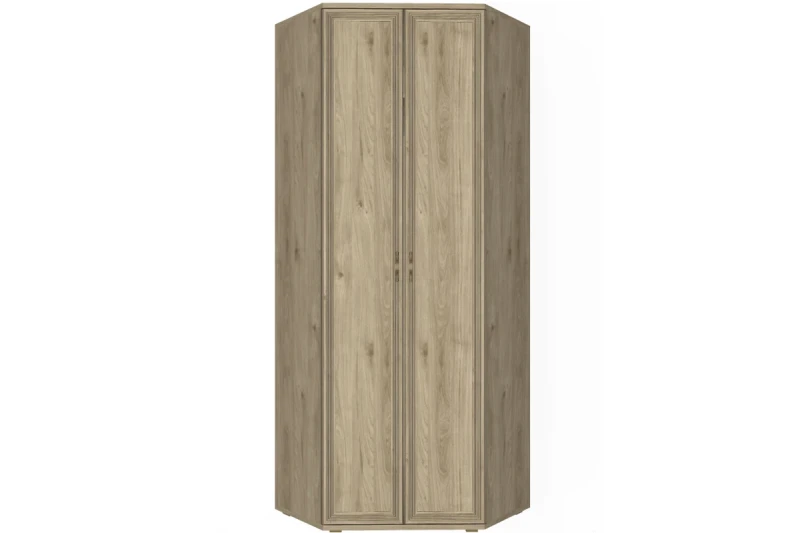 Шкаф угловой для одежды и белья ШК-1015-ГС (Гикори Джексон Светлый) в мебель-центре Озерцо