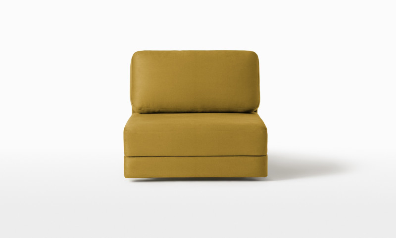 Секция кресельная Twins, ткань Aura 05 - купить в Озерце