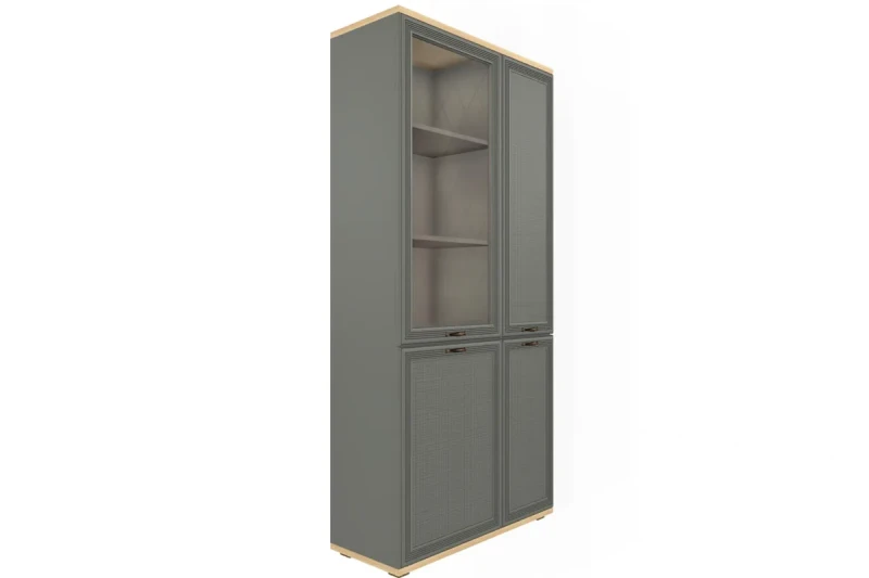 Шкаф многоцелевой ШК-1071-АС-СО (Ясень Асахи/Серый Оникс) в мебель-центре Озерцо