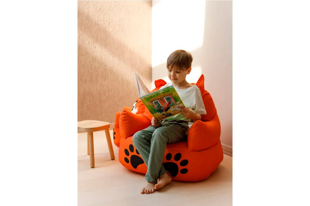 Пуфик Лисичка L Оранжевый — купить в Озерце