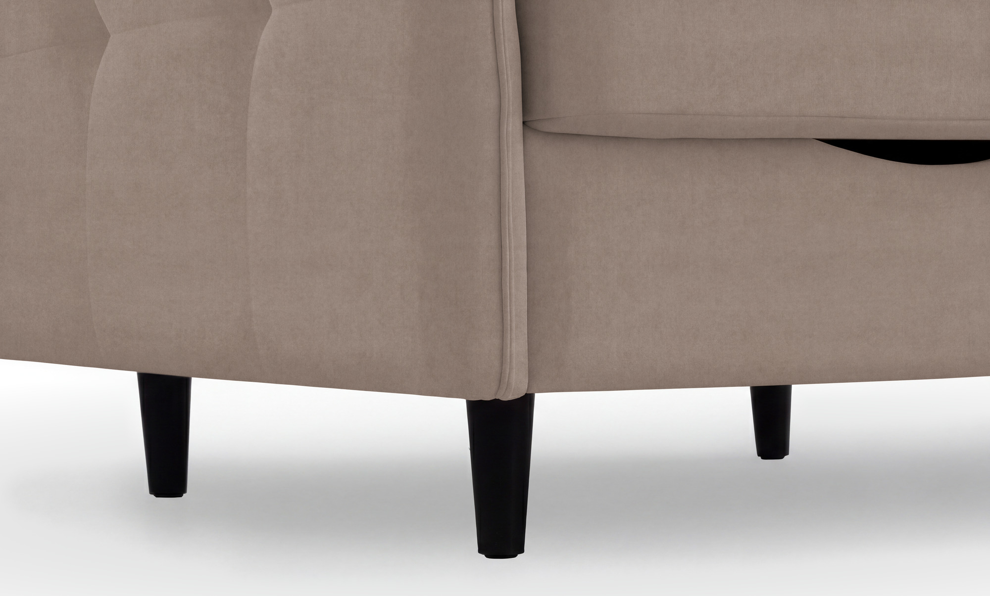 Кресло -кровать Amani Pro, ткань Sky Velvet 17 (подлокотник: 5 см) — купить в Озерце