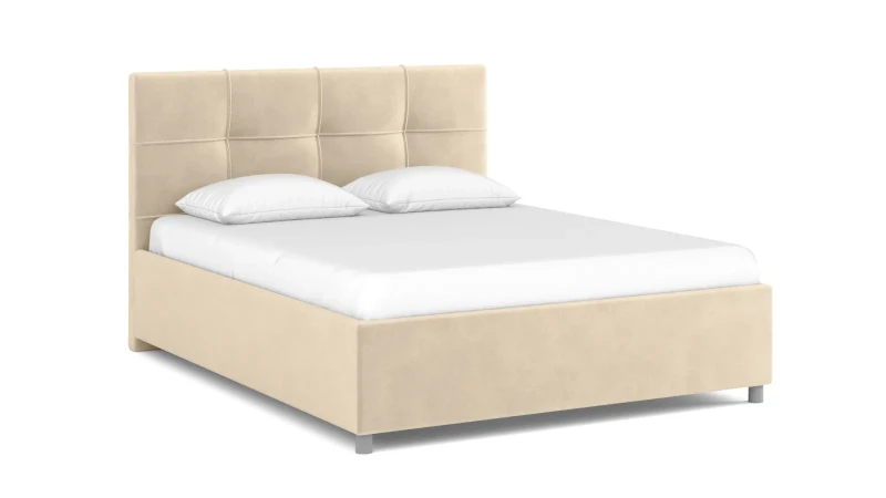 Кровать с подъемным механизмом Plato Elisa, ткань Sky Velvet 21, 140x200 - купить в Озерце