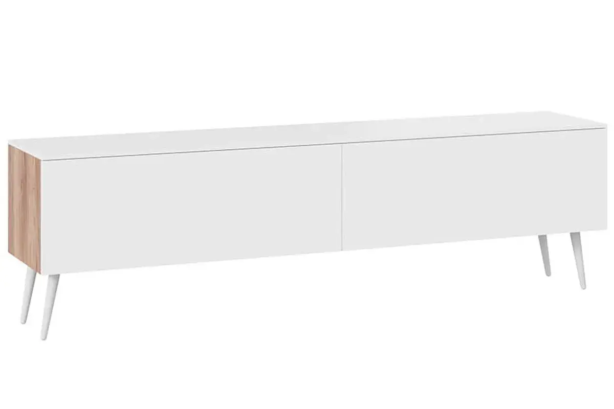 Гостиная Порто №2 ГН-393.002 (Яблоня Беллуно/Белый софт) — Мебель-центр Озерцо