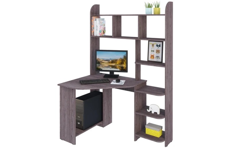 Стол компьютерный ЦРК.КСТ.19 КС-19 (Анкор тёмный) — Мебель-центр Озерцо