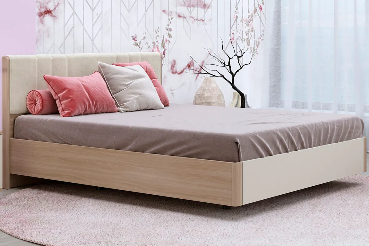 Спальня Грейс комплект 7 (Ясень Асахи/Кашемир матовый) - купить в Озерце