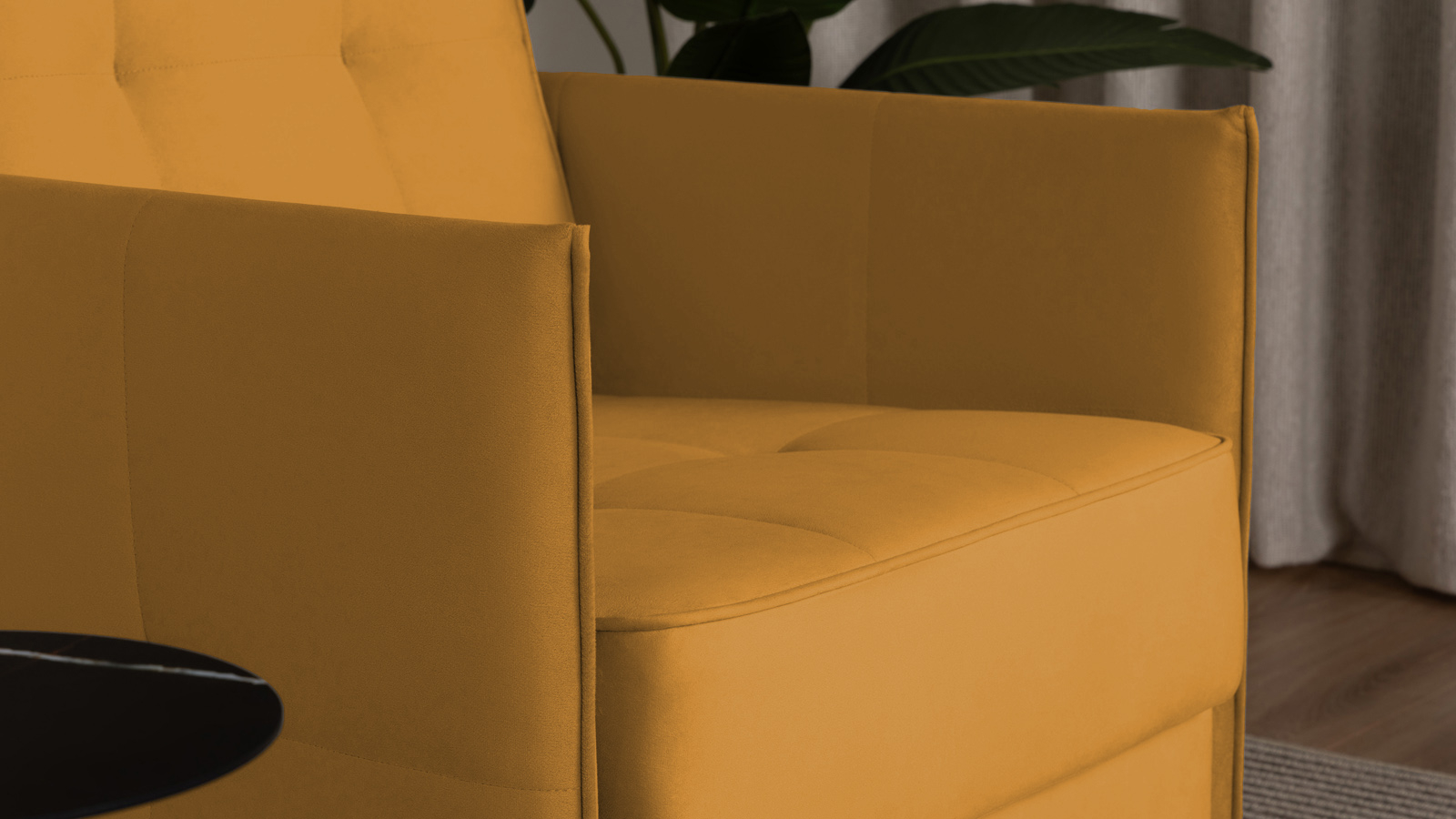 Кресло Amani Pro, Тк. Sky Velvet 30 (подлокотник: 5 см) 73.5x89 — купить в Озерце