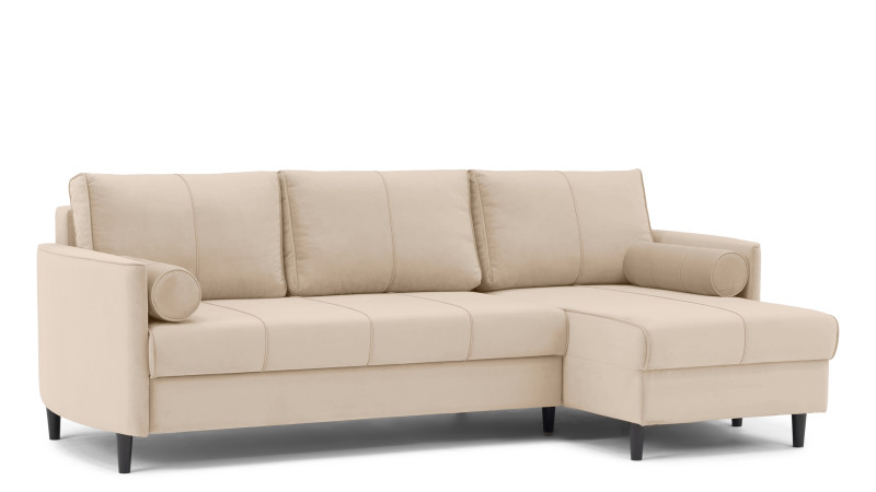 Диван Kvina New угловой, Тк. Casanova Milk 142x228 — купить в Озерце