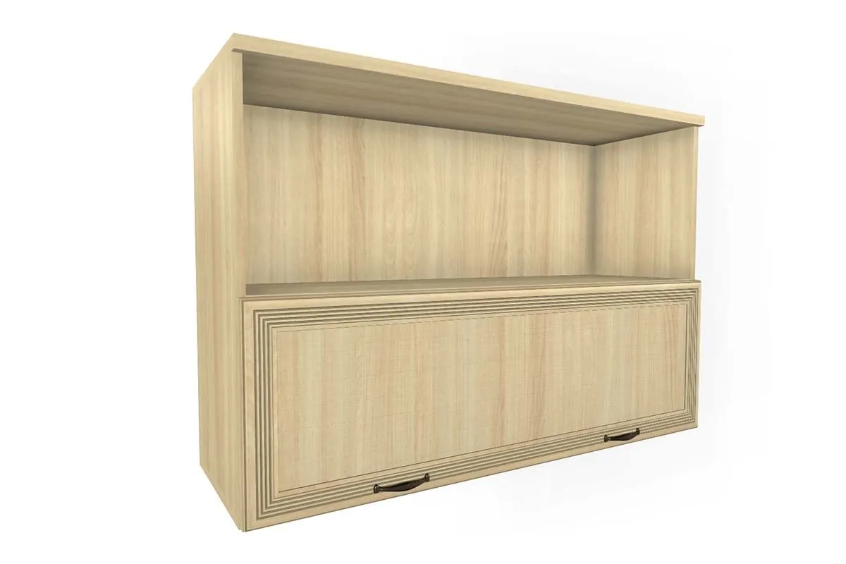 Готовый комплект для гостиной ГК-1003-АС (Ясень Асахи) — Мебель-центр Озерцо