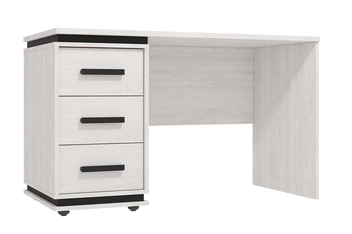 Гостиная Oslo комплект 2 (Бетон Пайн светлый/Черный) — Мебель-центр Озерцо