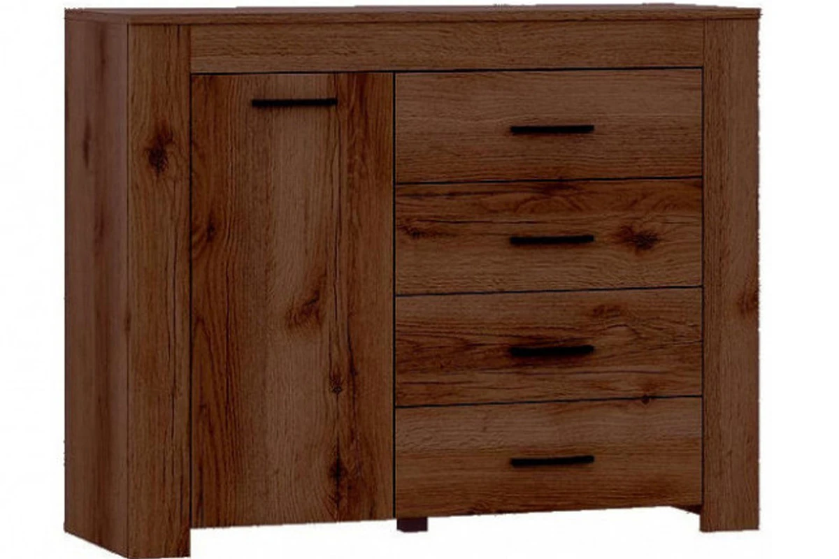 Спальня Квадро (Дуб делано темный) - купить в Озерце