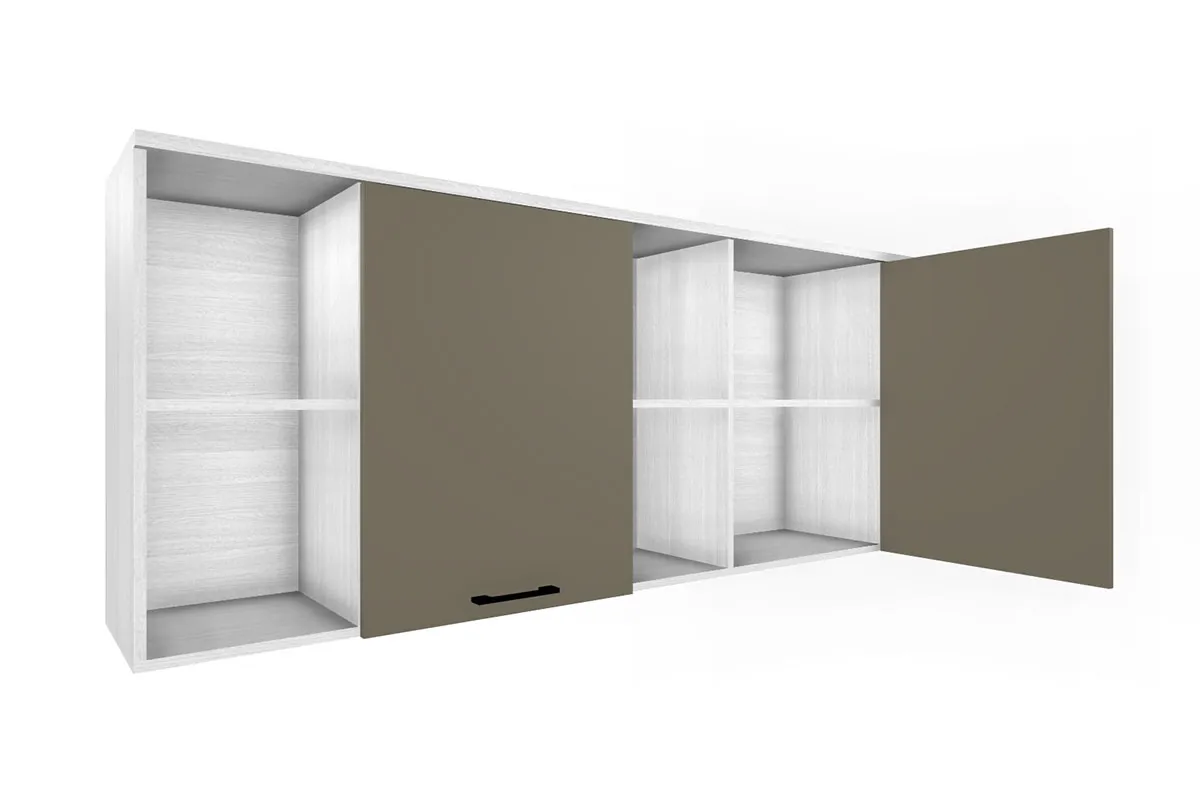 Антресоль АН-5010-СЯ-ЛМ (Снежный Ясень/Латте Матовый) в мебель-центре Озерцо