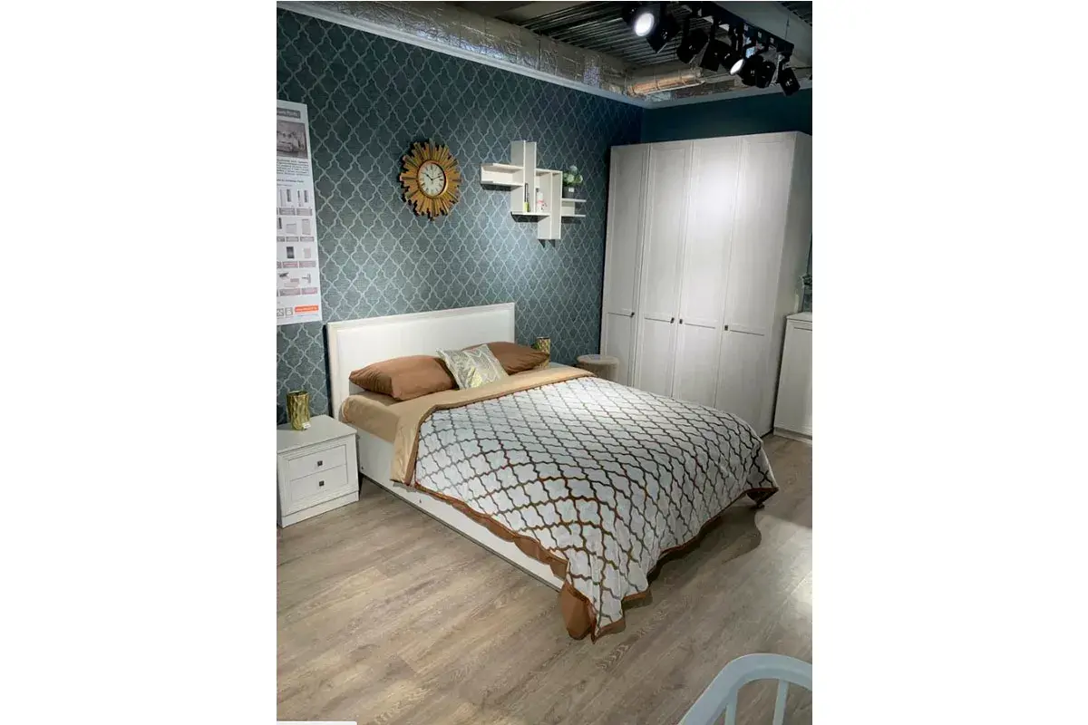 Paola Кровать Люкс с подъемным механизмом 180х200 (Ясень Анкор Светлый) - купить в Озерце