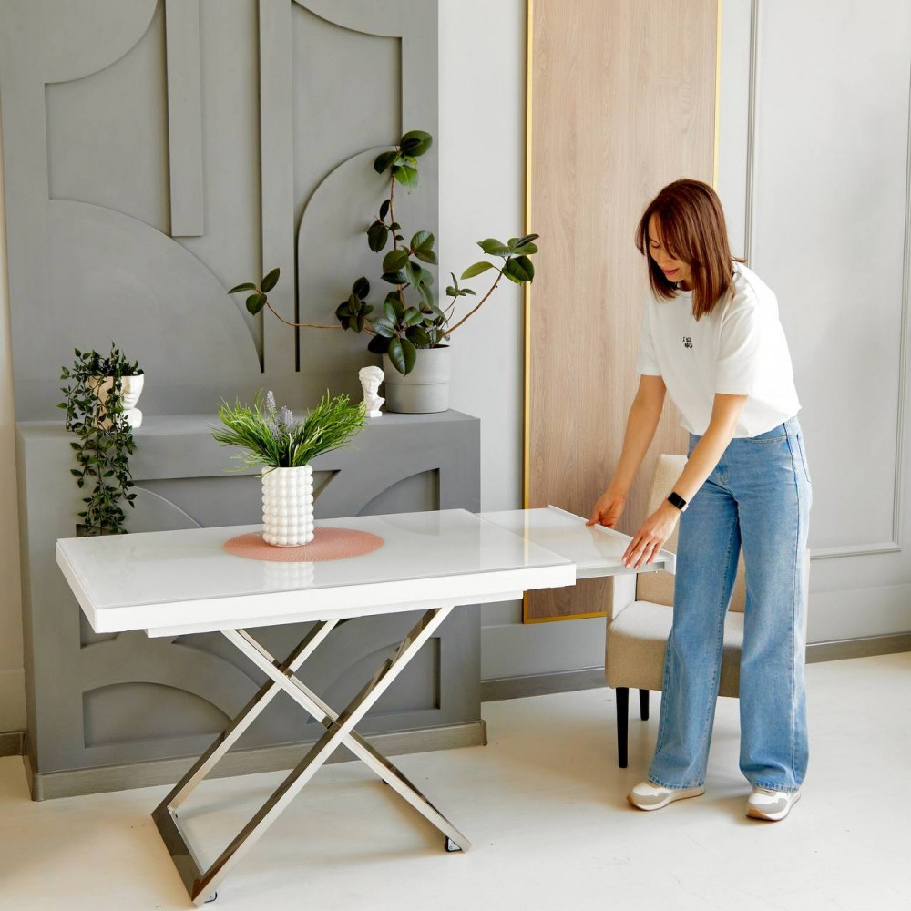 Стол-трансформер SHIFT белый - купить в Озерце