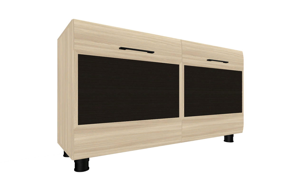 Гостиная Камелия-8 (Ясень Асахи комбинированный) — Мебель-центр Озерцо