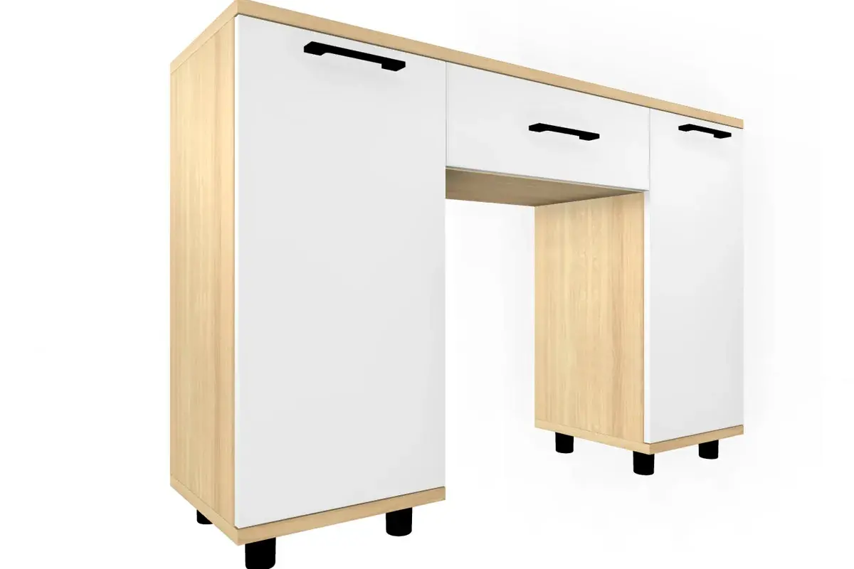 Спальня Грейс комплект 4 (Ясень Асахи/Белый Бриллиант Глянцевый) - купить в Озерце