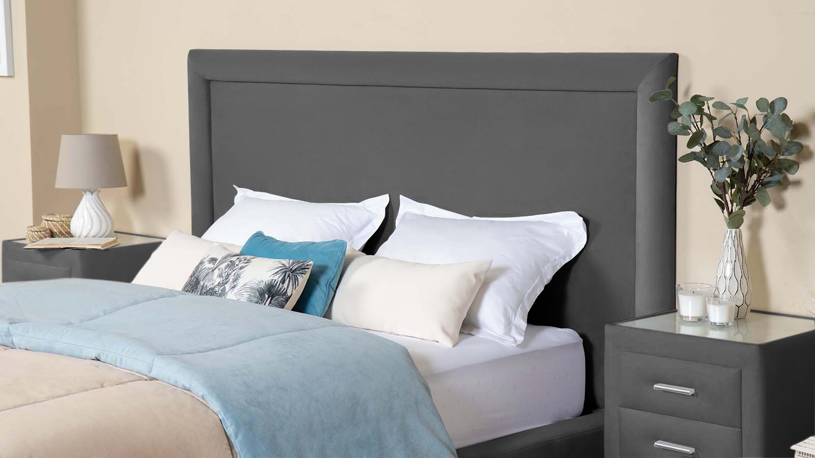 Кровать с подъемным механизмом Domenico Lux, ткань Sky Velvet 16, нога венге, 180x200 - купить в Озерце